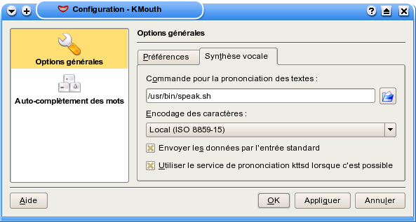 Copie d'écran