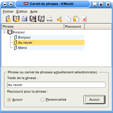 Copie d'écran