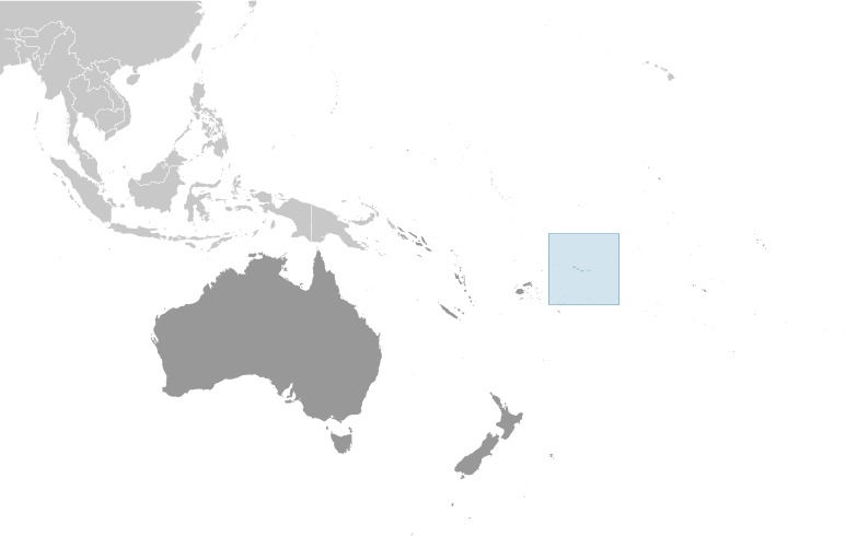 Locator Map for American Samoa