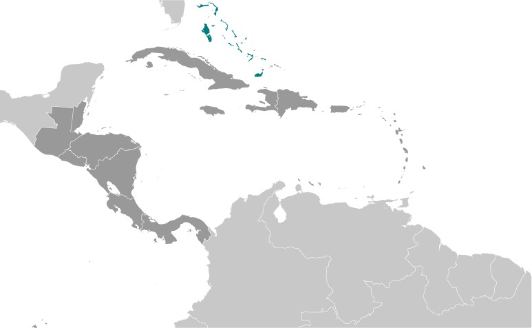 Locator Map for Bahamas, The