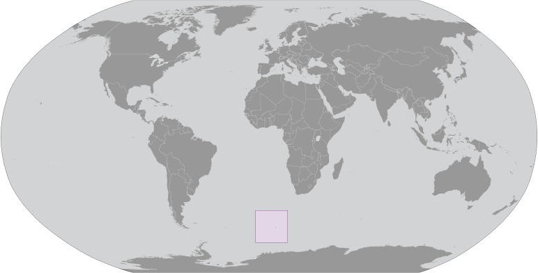 Locator Map for Bouvet Island