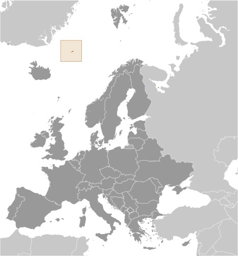 Locator Map for Jan Mayen
