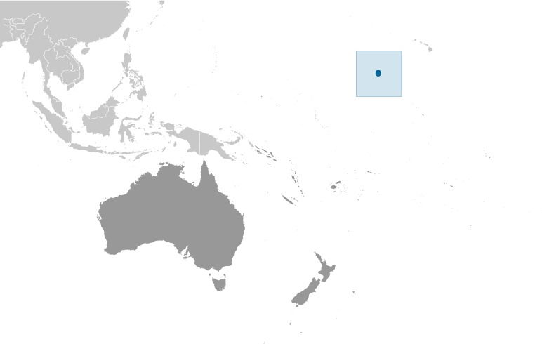 Locator Map for Johnston Atoll