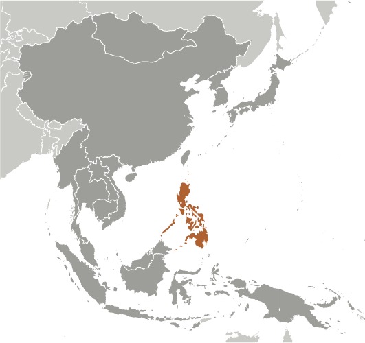 Locator Map for Philippines